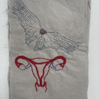 papier borduurgaren 
20x13,5 cm