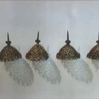 metaal silicone pigment
4x 19x14x14 cm