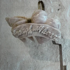 speksteen metaal 52x38x27 cm