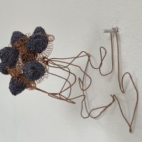 glittergaren koperdraad gegalvaniseerd ijzerdraad
15x12x18 cm